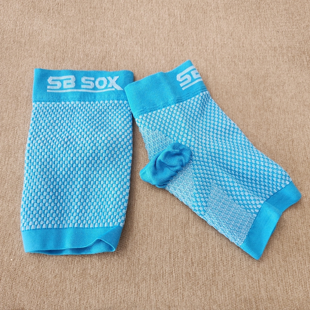 Blue Compression Socks By SB SOX